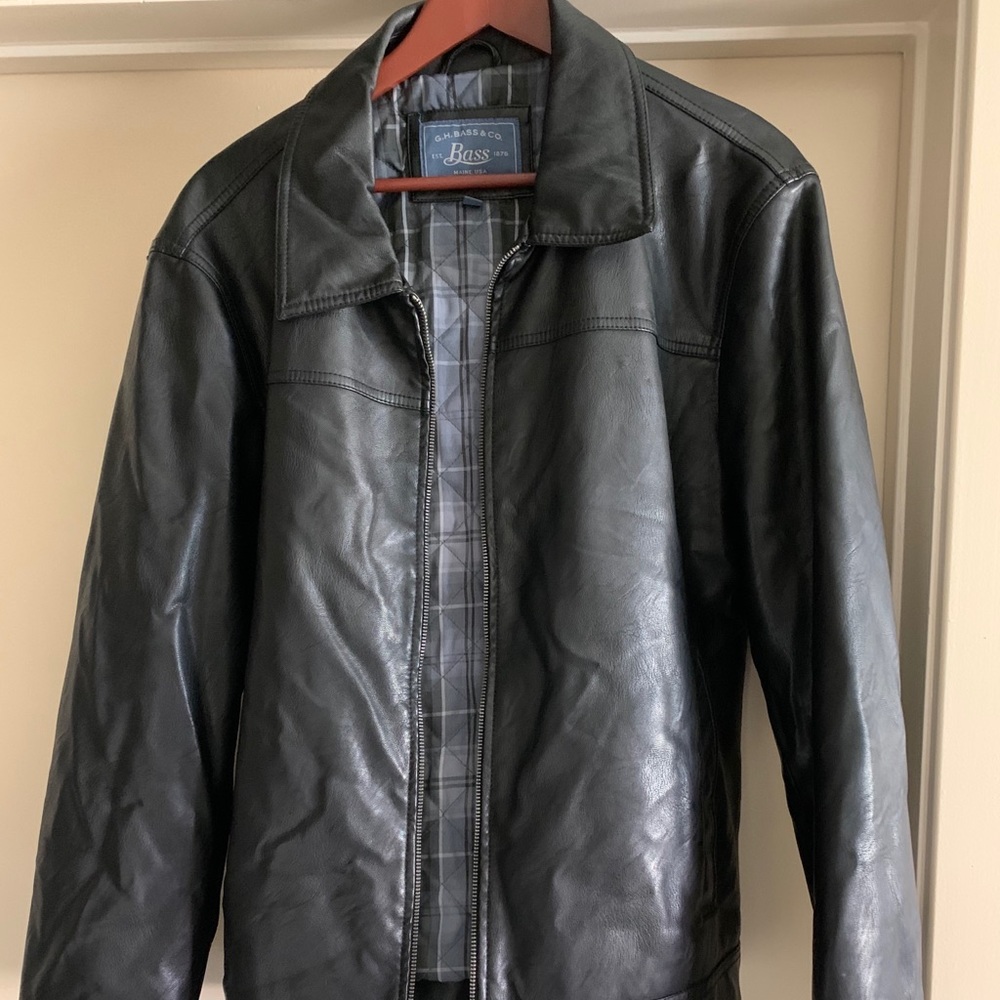 Bass leather jacket